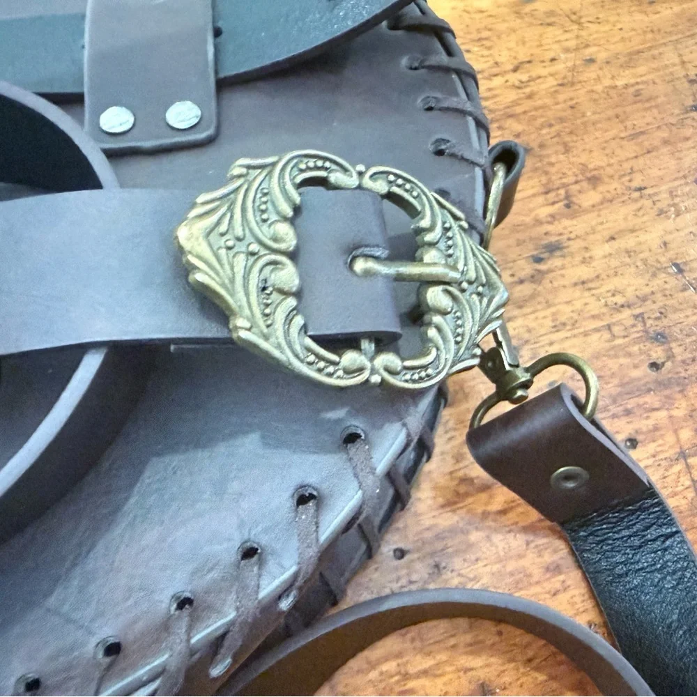 WorldNorse Vikings Yggdrasil Embossed Crossbody Bag